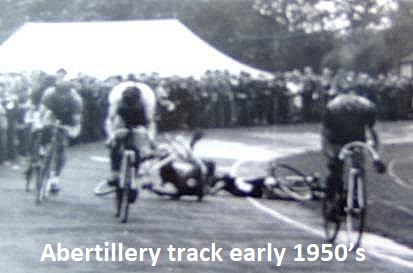 Abertillery - Park and Recreation Grounds : Image credit Geoff Rees FB Yesterdays Velodromes